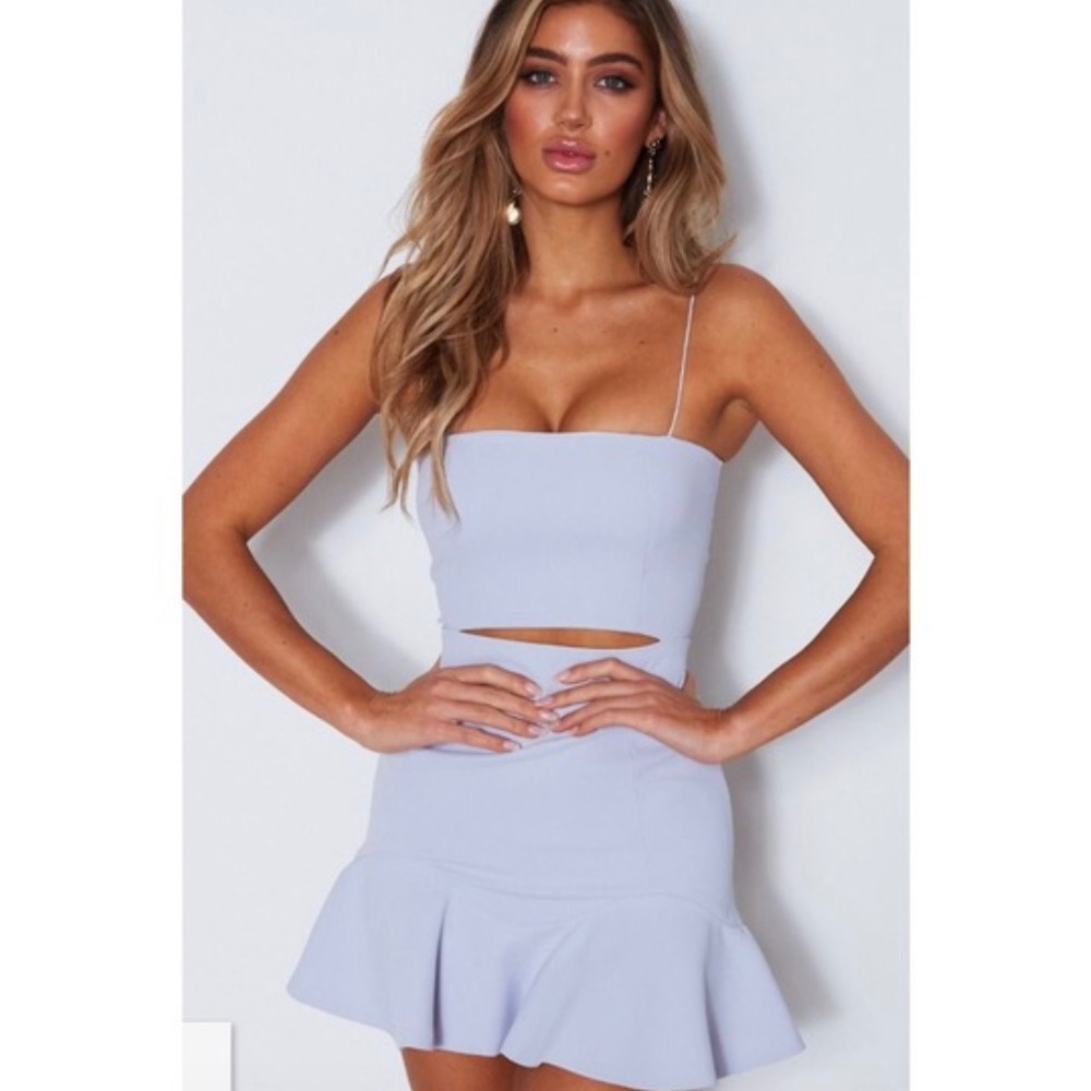 white fox just my type dress